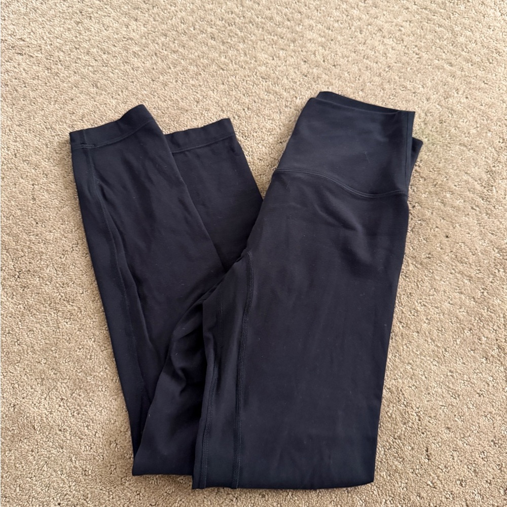 Lululemon Athletica Black No Show Align Leggings 25”